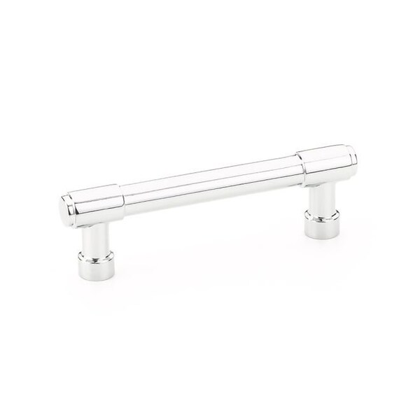 Emtek Jasper Cabinet Pull with 3-1/2 in Center to Center Polished Chrome Finish 86686US26 - main